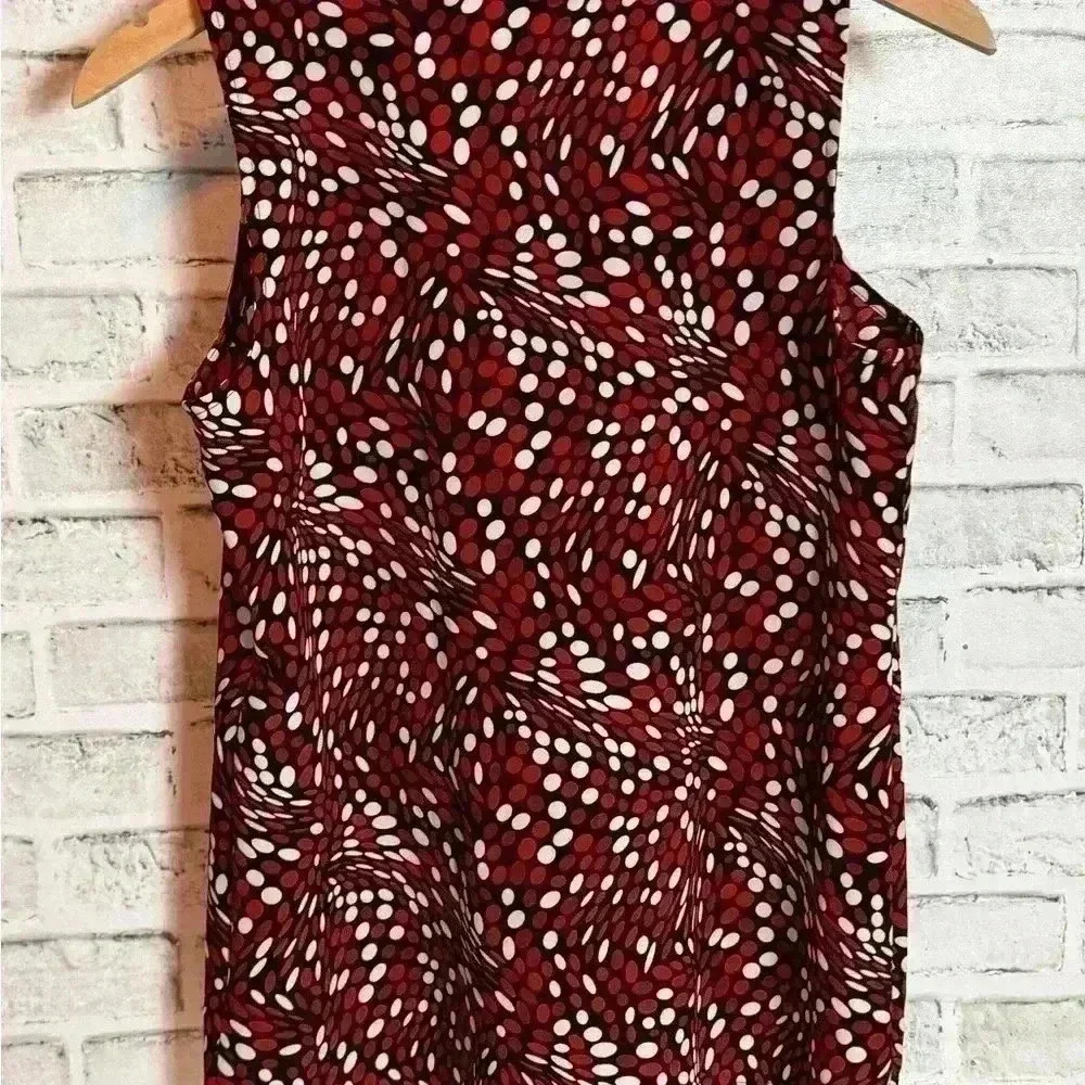 Chico’s Sleeveless Swirly Oval Hi-Lo Hem Tunic Top Size 0/Chico’s - Picture 4 of 6